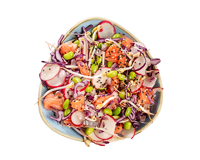 Sesame Salmon Fishbowl