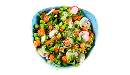 Green Goddess Salmon Fishbowl