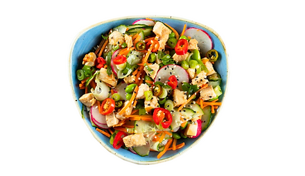 Spicy Chicken Fishbowl